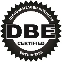 DBE Certified Enterprise badge